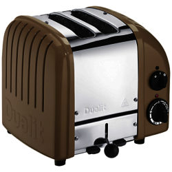 Dualit Made to Order Classic 2-Slice Toaster Stainless Steel/Beige Grey Gloss
